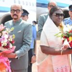 राष्ट्रपति द्रौपदी मुर्मु का छत्तीसगढ़ आगमन: स्वामी विवेकानंद एयरपोर्ट पर हुआ भव्य स्वागत