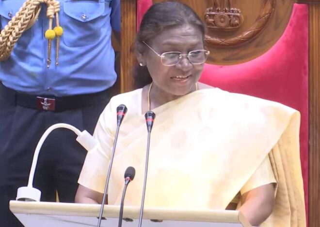 छत्तीसगढ़ विधानसभा में राष्ट्रपति का संबोधन:  बोली – मेरा छत्तीसगढ़ से गहरा संबंध