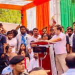 दिल्ली के जंतर मंतर पर संसद भवन का घेराव