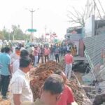 कोरबा में बड़ा हादसा : भर-भराकर गिरी चार दुकानें