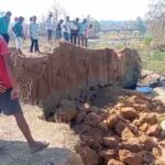अवैध खदान से कोयला निकाल रहे दो ग्रामीण दबे