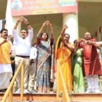 विक्रमोत्सव- 2025 झाबुआ में सूर्य उपासना कार्यक्रम में मंत्री भूरिया शामिल हुई
