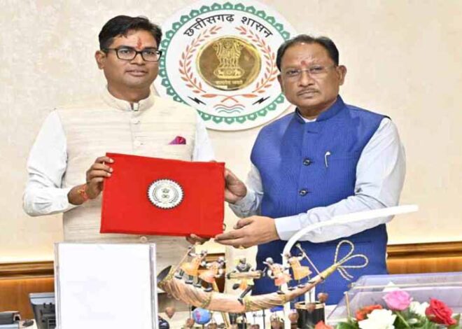 छत्तीसगढ़ में विकास ट्रैक पर आ गया है और ट्रिपल इंजन की सरकार इसे तेजी से गति दे रही: सीएम साय