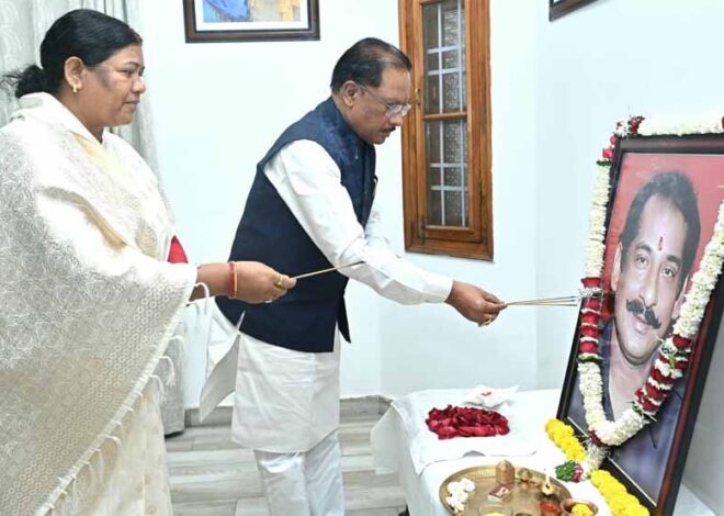 मुख्यमंत्री साय ने स्वर्गीय दिलीप सिंह जूदेव की जयंती पर उन्हें किया नमन