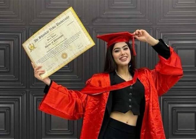 रीवा अरोड़ा ने  डिजिटल इन्फ्लुएंस एंड वुमन एम्पावरमेंट में कर ली PHD