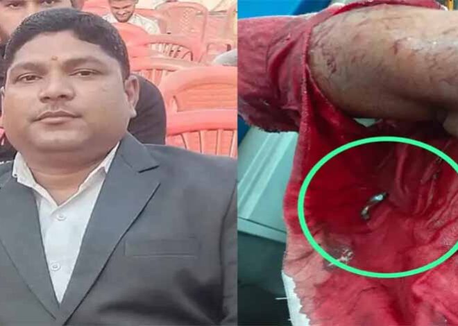 सीतापुर में पत्रकार की दिनदहाड़े गोली मारकर हत्या