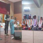 बलौदाबाजार नगर में भारी गहमा-गहमी के बाद भाजपा और कांग्रेस ने अलग-अलग स्थानों पर ली शपथ