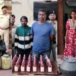 113 लीटर महुआ और 100 पाव अंग्रेजी शराब सहित 6 आरोपी गिरफ्तार