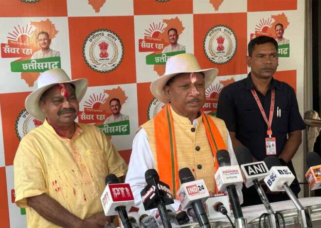 कांग्रेस के आरोप पर ईडी पर चढ़ गया ‘भगवा रंग’ को लेकर सीएम साय का पलटवार