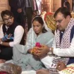 मुख्यमंत्री भजनलाल शर्मा ने शक्तिपीठ मां त्रिपुरा सुंदरी की पूजा की