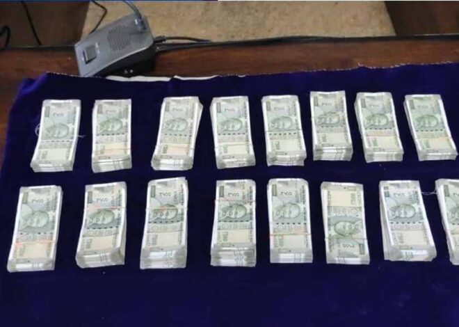 नक्सलवाद मुक्त बनाने की राह में पुलिस गड़ा धन, 8 लाख नगद और हथियारों का जखीरा जब्त