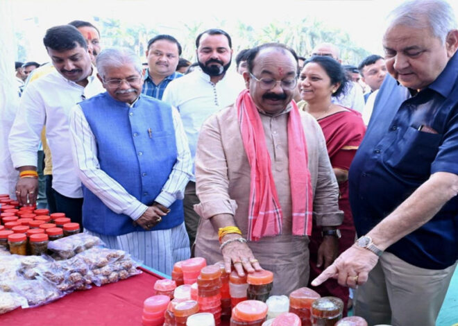 रायपुर : स्थानीय उत्पादों को बाजार उपलब्ध कराने और महिलाओं को सशक्त बनाने का जरिया है सरस मेला – अरुण साव
