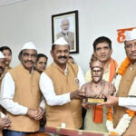 रायपुर : छत्तीसगढ़ कुनबी समाज महासंगठन ने मुख्यमंत्री विष्णु देव साय से की सौजन्य भेंट