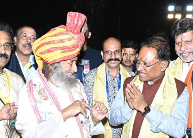 रायपुर : श्रीरविशंकर और उनके संस्थान के परोपकार और मानवता के कल्याण के कार्यों को कभी भुलाया नहीं जा सकता : मुख्यमंत्री विष्णु देव साय
