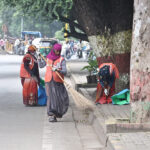 स्वच्छता सर्वेक्षण के दिन सुबह शहर की सफाई व्यवस्था आम दिनों की तुलना में बेहतर नजर आई