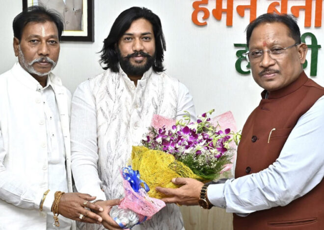 रायपुर : मुख्यमंत्री श्री विष्णुदेव साय ने विधायक गुरु खुशवंत साहेब को दी जन्मदिन की बधाई