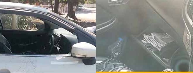 बाइक सवार नकाबपोशों ने पीडीएस ट्रांसपोर्टर के कार का शीशा तोड़ा 1.5 लाख रुपये  लेकर फरार