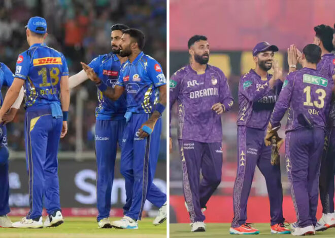 मुंबई बनाम कोलकाता में कौन किस पर भारी? आज के मैच से पहले जानें दोनों टीमों की संभावित प्लेइंग-11