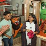 कलेक्टर ने नगर निगम आयुक्त के साथ शीतला माता मंदिर पहुंचकर मेले की व्यवस्थाओं का लिया जायजा