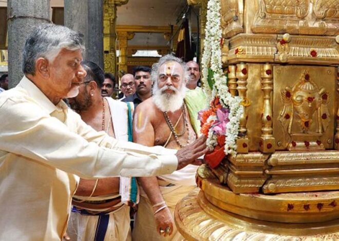 मुख्यमंत्री चंद्रबाबू नायडू ने कहा- तिरुपति मंदिर में केवल हिंदुओं को ही काम पर रखा जाना चाहिए, दूसरों को हटाओ