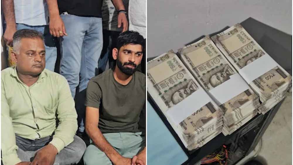 मंडोर मंडी इलाके में छापेमारी कर पुलिस ने 7.50 लाख के जाली नोट किए जब्त