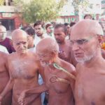 धार्मिक नगरी अजमेर में जैन आचार्य श्री वसुंनंदीजी महामुनिराज का मंगल प्रवेश