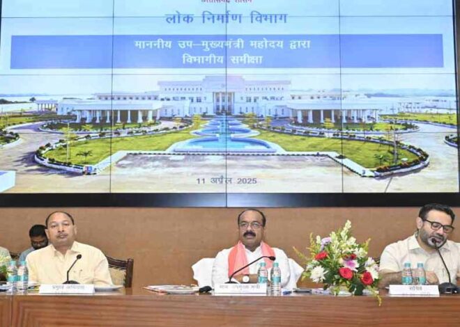 डिप्टी सीएम साव ने लोक निर्माण विभाग की समीक्षा बैठक में दिए निर्देश