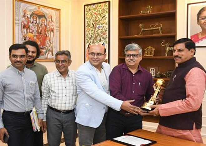 मुख्यमंत्री डॉ. यादव को प्रदान किया गया बेस्ट स्टेट फॉर प्रमोशन ऑफ स्पोर्ट्स अवार्ड