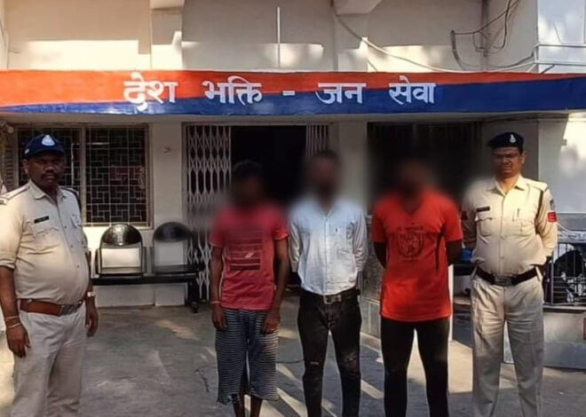 कोतवाली अनूपपुर पुलिस ने रात्रि काम्बिंग गश्त में 05 फरार वारंटी गिरफ्तार