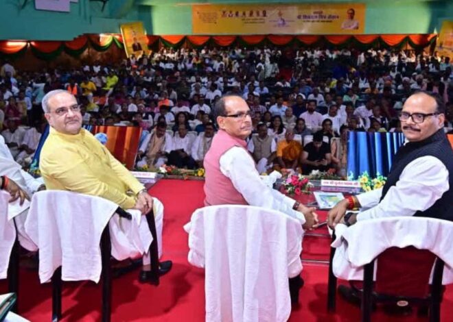 केंद्रीय कृषि मंत्री ने एक राष्ट्र-एक चुनाव पर रखे विचार, उप मुख्यमंत्री ब्रजेश पाठक ने किया स्वागत