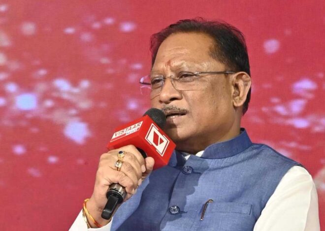 मुख्यमंत्री साय ने विस्तार न्यूज चैनल के स्थापना उत्सव में शिरकत की