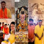 मुंबई इंडियंस के खिलाड़ियों ने किया रामलला का दर्शन