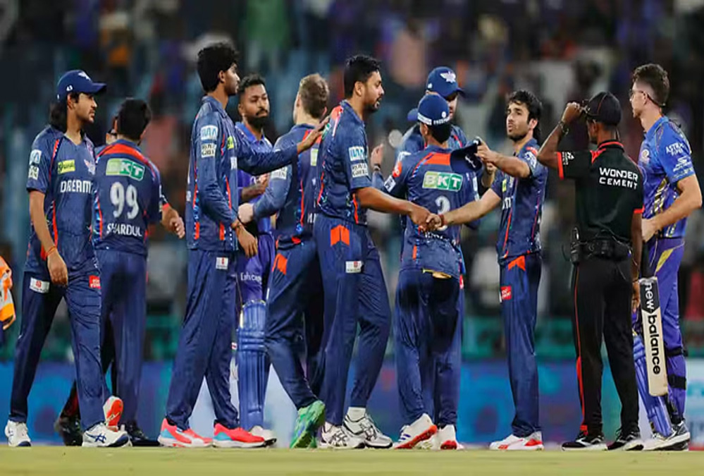 रोमांचक मैच में जीती लखनऊ, मुंबई की तीसरी हार, आवेश खान का आखिरी ओवर में कमाल…
