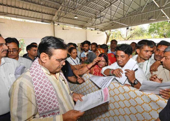 मुख्यमंत्री भजनलाल शर्मा ने जनसुनवाई में अधिकारियों को दिए निर्देश, परिवेदनाओं का हो त्वरित निस्तारण