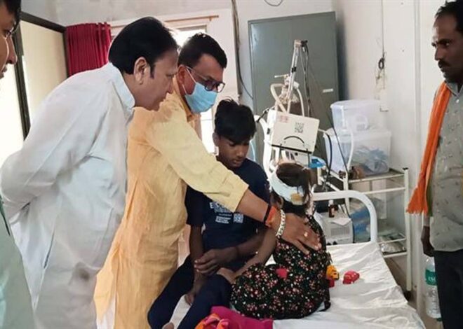 मंत्री चौहान ने बनासकांठा पहुंच कर घायल श्रमिकों का हाल जाना, बंधाया ढांढस
