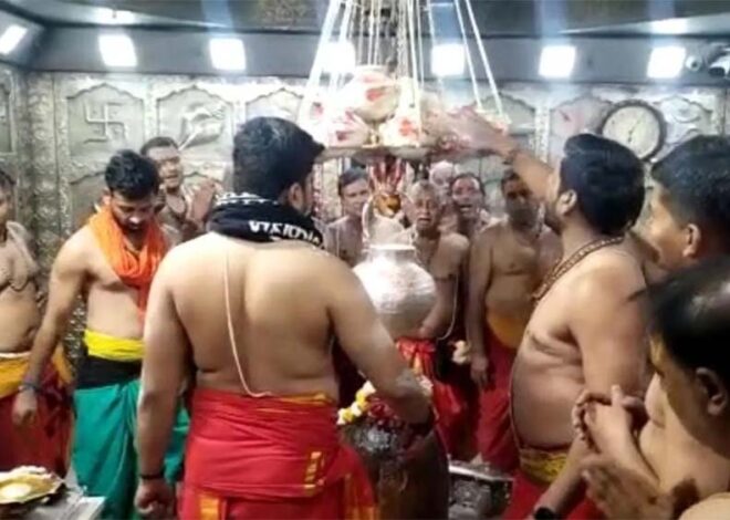 महाकाल को ठंडक पहुंचाने हो रहा आयोजन, चिलचिलाती गर्मी में कूल-कूल होगा गर्भगृह, ठंडक देने लगीं 11 ‘गन्तिकाएं