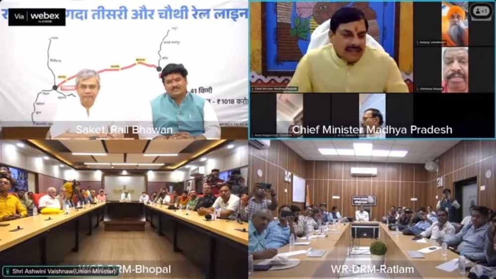 प्रधानमंत्री गतिशक्ति योजना के तहत मध्यप्रदेश को मिली नई रेलवे परियोजनाएं