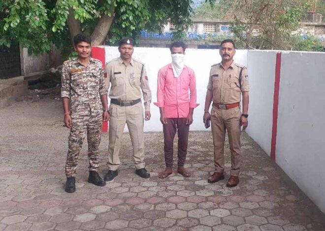 चौकी विक्रमपुर  पुलिस ने 2 साल पुराने वसूली प्रकरण के फरार स्‍थाई वांरटी  रतन सिंह पट्टा को कस्‍बा समनापुर से किया गिरफ्तार