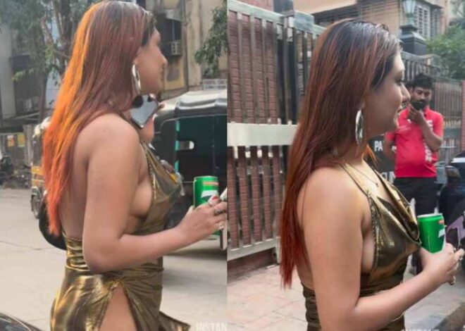 मुंबई की सड़कों पर बोल्ड अंदाज में स्पॉट हुई खुशी मुखर्जी