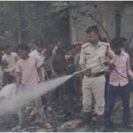मोतिहारी में खाना बनाते समय आग लगने से तीन बच्चियों की मौत