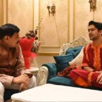 मुख्यमंत्री डॉ. यादव ने बागेश्वर धाम सरकार पं. धीरेंद्र कृष्ण शास्त्री से की भेंट