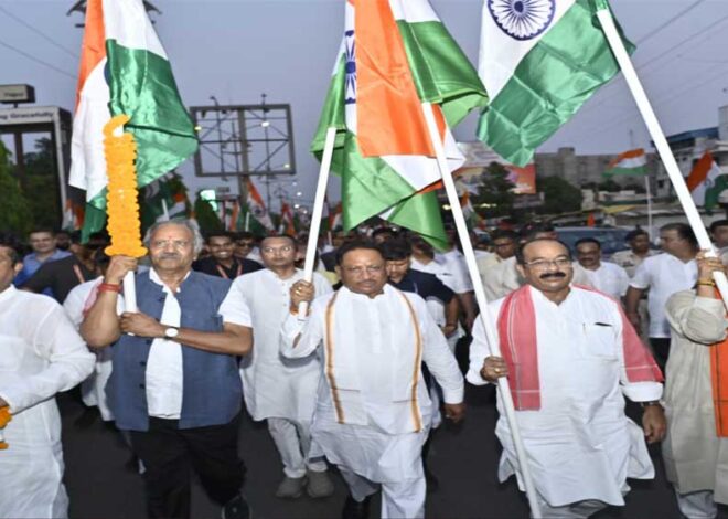 रायपुर : राष्ट्रीय सुरक्षा के लिए हम सब एकजुट : मुख्यमंत्री विष्णु देव साय