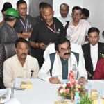 लोक निर्माण मंत्री सिंह ने किया इंदौर जिला न्यायालय भवन निर्माण कार्य का निरीक्षण
