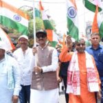 बीजेपी ने रांची में निकाली तिरंगा यात्रा