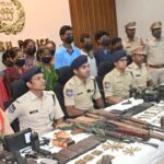 तेलंगाना में पीएलजी बटालियन के डिप्टी कमांडर सहित 20 माओवादी गिरफ्तार, भारी मात्रा में हथियार बरामद