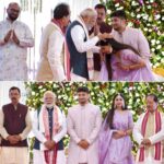 पीएम नरेंद्र मोदी ने विजय सिन्हा के बेटे और होने वाली बहू को दिया आशीर्वाद