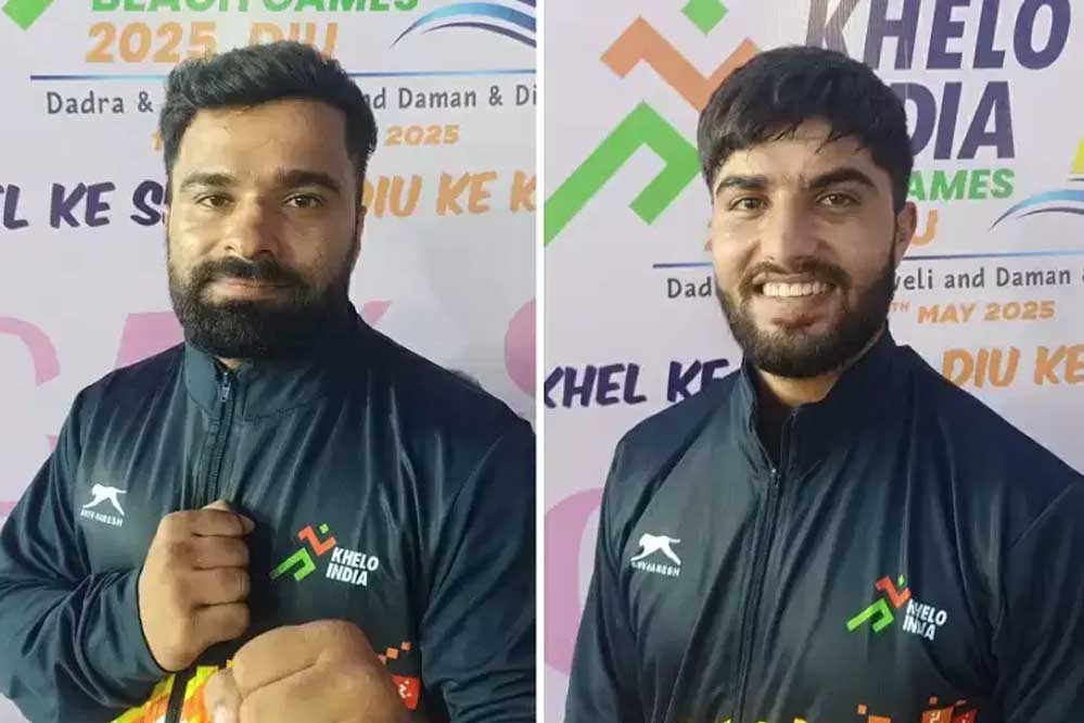 मध्यप्रदेश पेंचक सिलाट खिलाड़ी अजय कालिया और महेन्द्र स्वामी ने जीते 1-1 स्वर्ण पदक