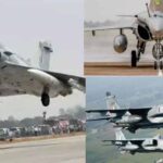 शाहजहांपुर में गंगा एक्‍सप्रेसवे पर भारतीय वायुसेना का एयर शो