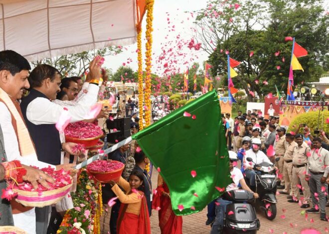 अहिल्या वाहिनी महिला बाइक रैली, नारी सशक्तिकरण का प्रतीक है : मुख्यमंत्री डॉ. यादव