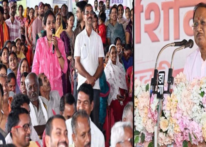 रायपुर : सुशासन तिहार जनता की समस्याओं के समाधान का अभियान : मुख्यमंत्री विष्णु देव साय